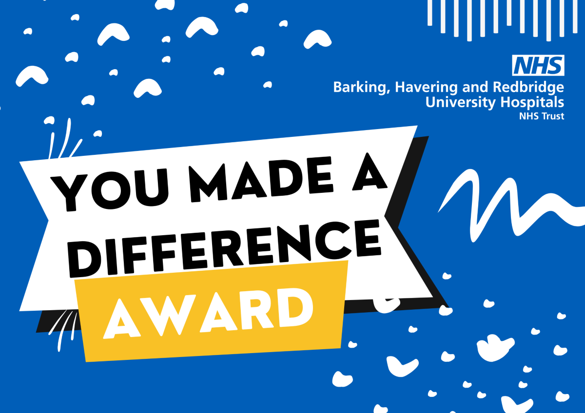 You Made a Difference Award